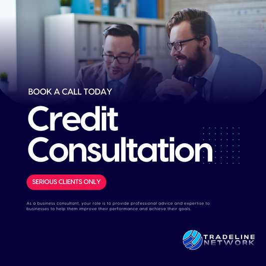 1 Hour Credit Consultation - Comes with Mentorship, Advice, and funding