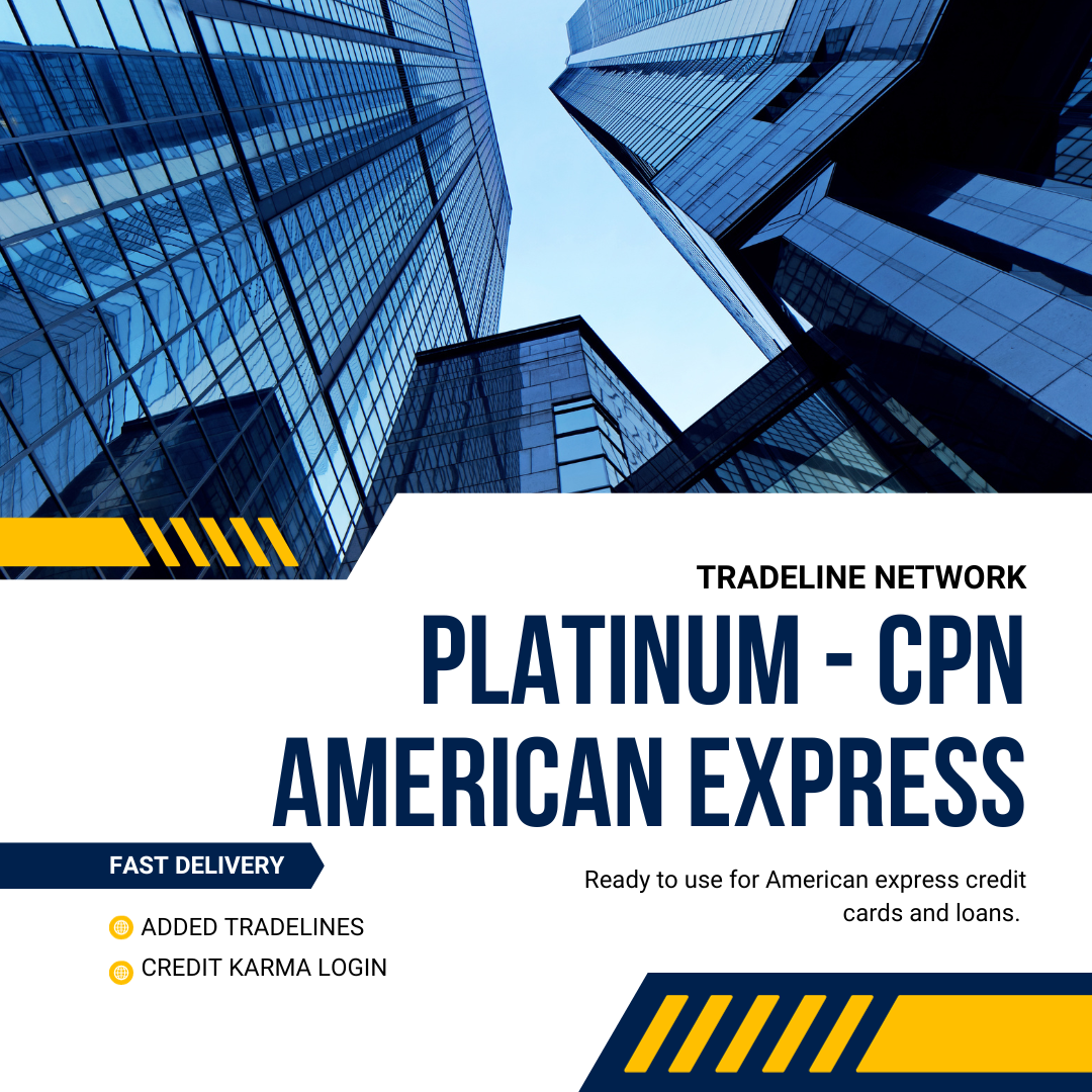 CPN Profile Platinum American Express Approved Tradeline Network